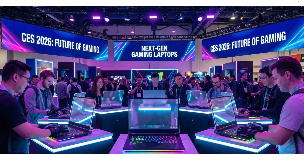 CES 2026 Top Gaming Laptop Revolution: AI Power, Rollable Screens
